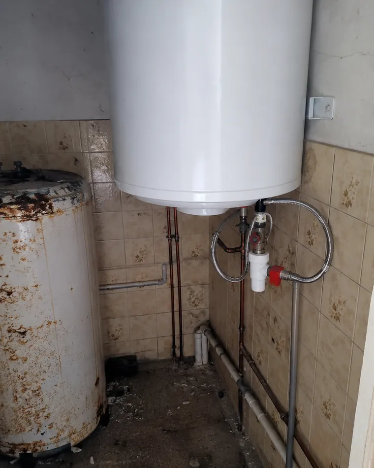 Remplacement de chauffe-eau électrique
